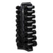 TKO Strength 8 PAIR VERTICAL DUMBBELL RACK (Black) - 826VDR8-BK with 3-25lb Dumbbells