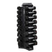TKO Strength 8 PAIR VERTICAL DUMBBELL RACK (Black) - 826VDR8-BK with 5-25lb Dumbbell Set