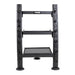 TKO Strength Accessory Rack (Matte Black) - 848ACR-BK Front View