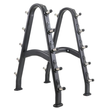 TKO Strength Barbell Rack for Rubber Barbells - 846BBR-BK Empty Rack