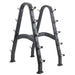 TKO Strength Barbell Rack for Rubber Barbells - 846BBR-BK Empty Rack