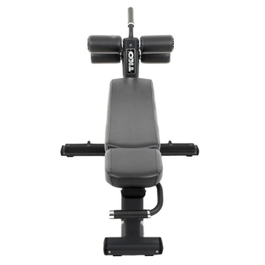 TKO Strength Commercial Ab_Crunch Bench - 875CB-BK Top Front View