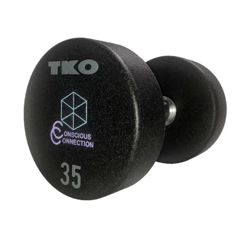 TKO Strength Custom Logo Urethane Dumbbell Sets Logo 10