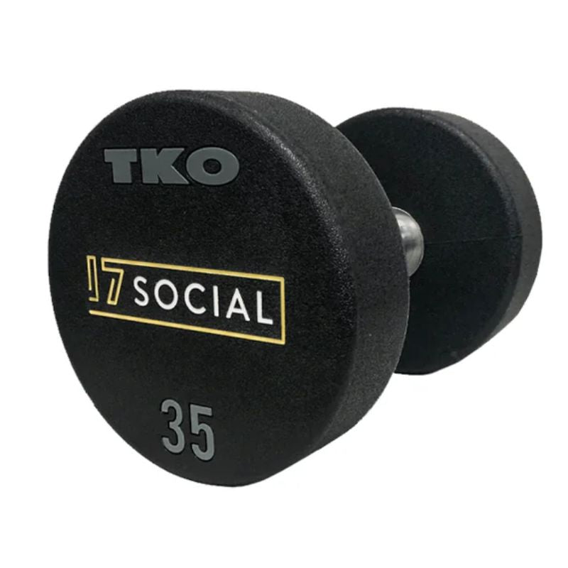 TKO Strength Custom Logo Urethane Dumbbell Sets Logo 12