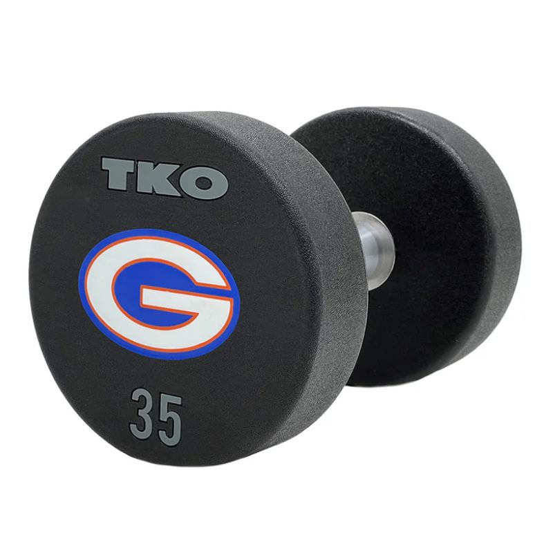 TKO Strength Custom Logo Urethane Dumbbell Sets Logo 15