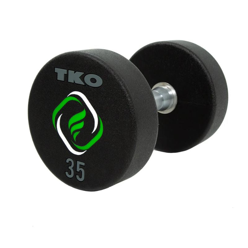 TKO Strength Custom Logo Urethane Dumbbell Sets Logo 1