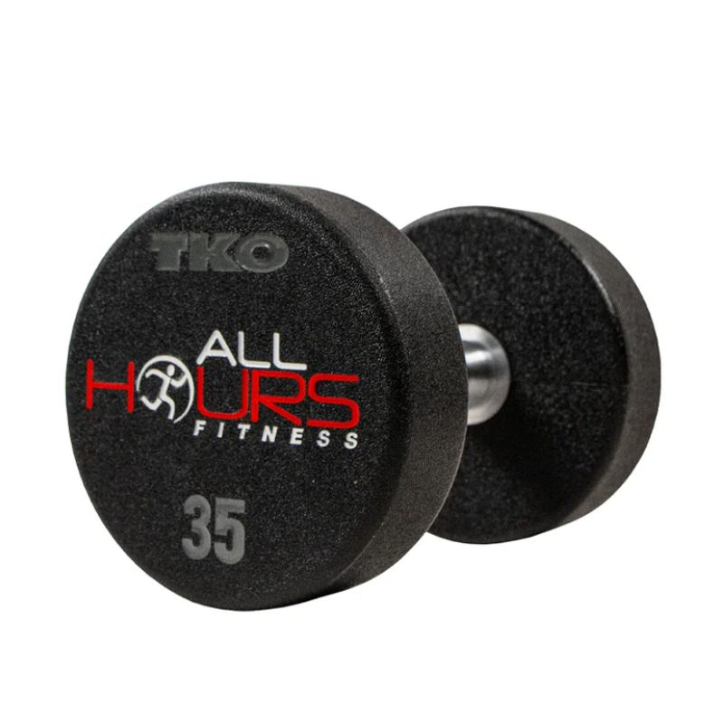 TKO Strength Custom Logo Urethane Dumbbell Sets Logo 6