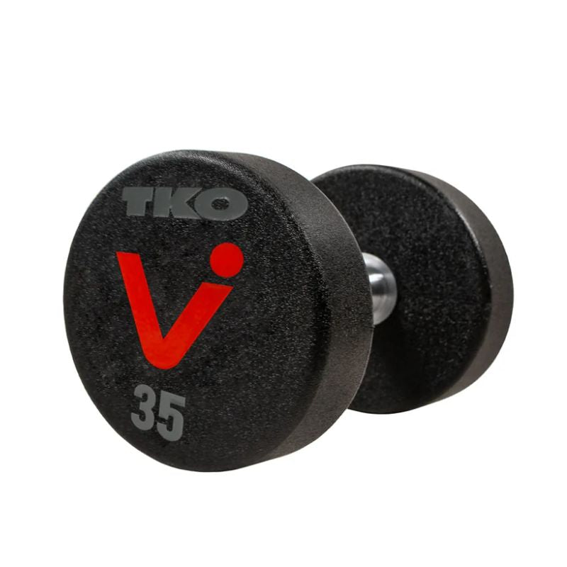 TKO Strength Custom Logo Urethane Dumbbell Sets Logo 8