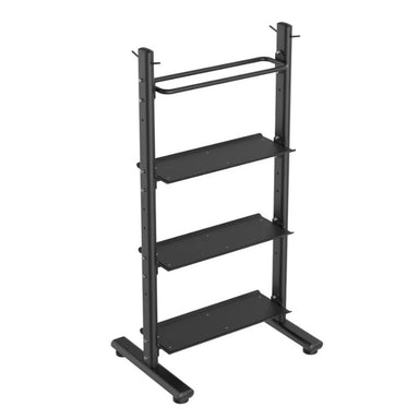 TKO Strength Customizable Accessory Storage Rack - 899ASR Left Side Angled View