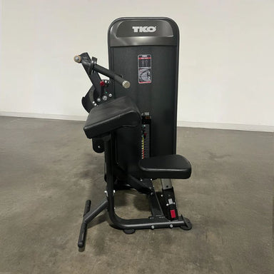 TKO Strength Dual Bicep _ Tricep Machine - 8803-BK Tricep Position
