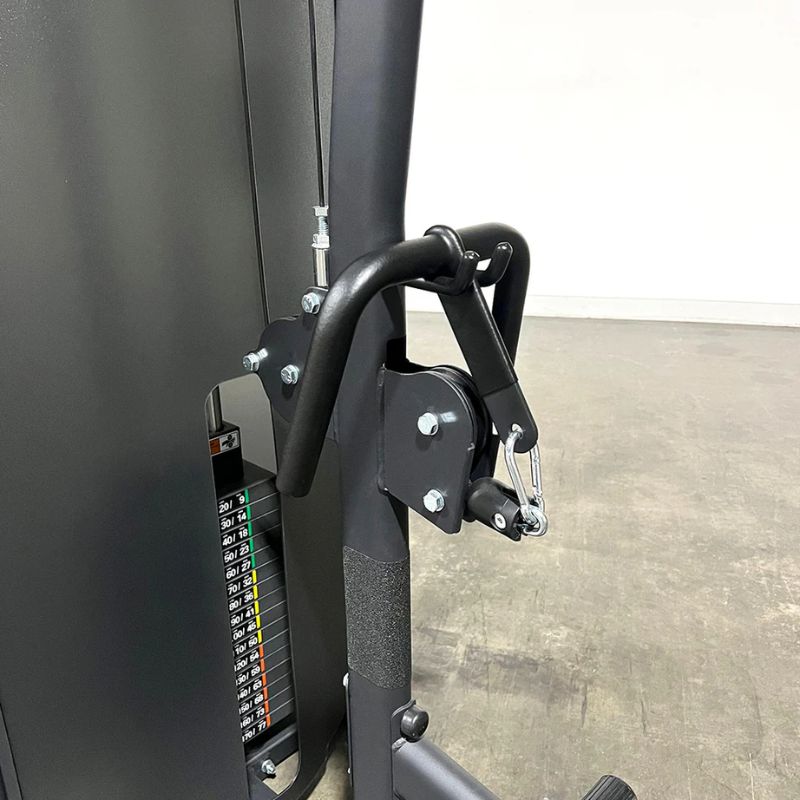 TKO Strength Dual Lat Pulldown _ Mid Row Machine - 8801-BK Row Attachment