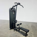 TKO Strength Dual Lat Pulldown _ Mid Row Machine - 8801-BK Side View inside Gym