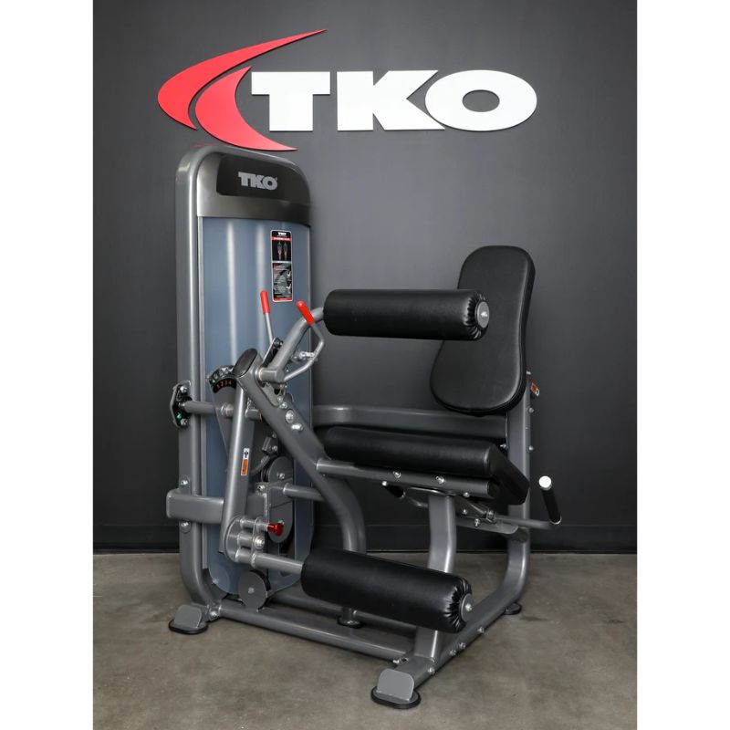 TKO Strength Dual Leg Extension _ Curl Machine - 8806-BK inside TKO Warehouse