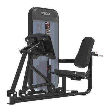TKO Strength Dual Leg _ Calf Press Machine - 8805-BK Front View