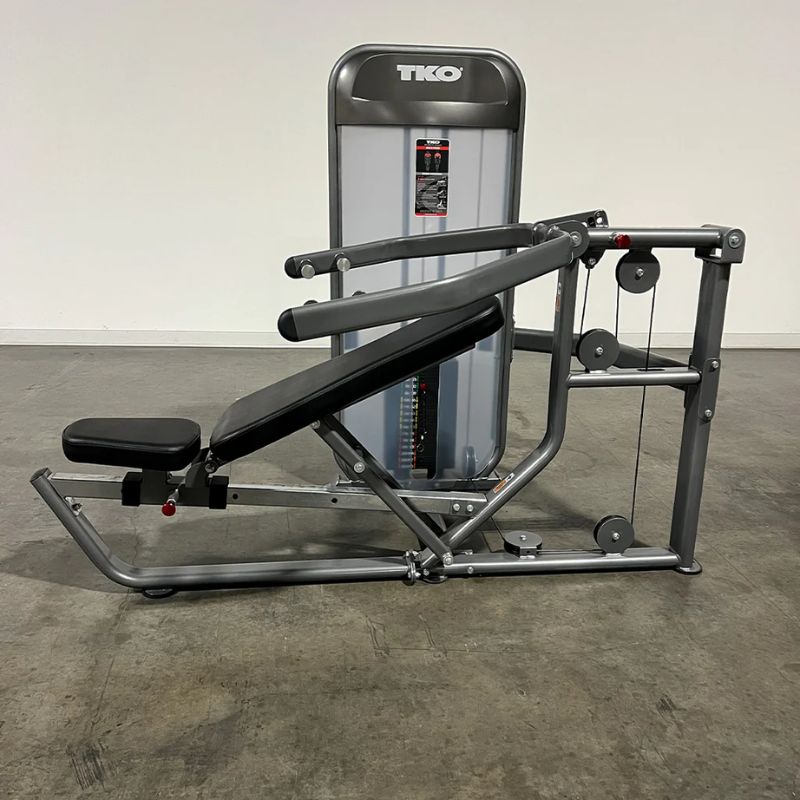 TKO Strength Dual Multi-Press Machine - 8800-BK Inclined Position