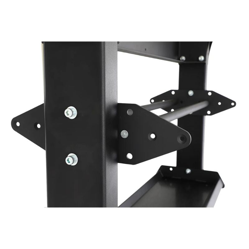TKO Strength Free Standing Single Bay Adjustable Ball Rack