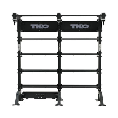 TKO Strength Freestanding Double Bay - DB-DSUB-8FS Front View on a white background