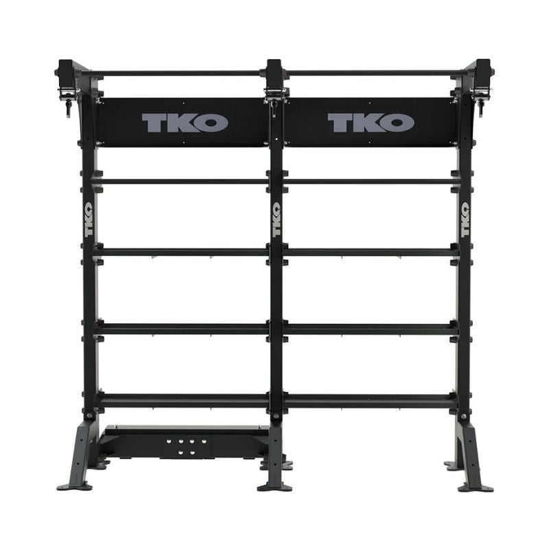 TKO Strength Freestanding Double Bay - DB-DSUB-8FS Front View on a white background