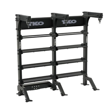 TKO Strength Freestanding Double Bay - DB-DSUB-8FS  Side View on a white background