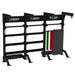 TKO Strength Freestanding Triple Bay - DB-TSUB-8FS Side View with mats and rack