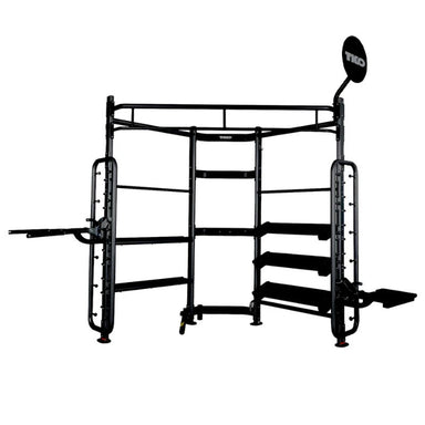 TKO Strength Group Functional Corner Unit - 9906 Matte Black Finish Front View