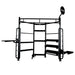 TKO Strength Group Functional Corner Unit - 9906 Matte Black Finish Front View