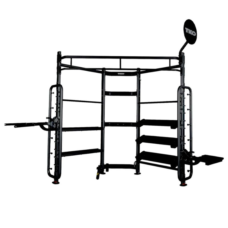 TKO Strength Group Functional Corner Unit - 9906 Matte Black Finish Front View