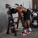 TKO Strength Half Barbell Rack for Rubber Barbells - 845BBR-BK Gallery