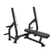 TKO Strength Olympic Flat Bench - 7040-G2 on a white background