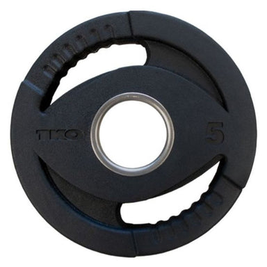 TKO Strength Olympic Rubber Grip Plate - 803OR 5 lb Olympic Rubber Grip Plate