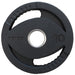 TKO Strength Olympic Rubber Grip Plate  10 lb Rubber Grip Plates