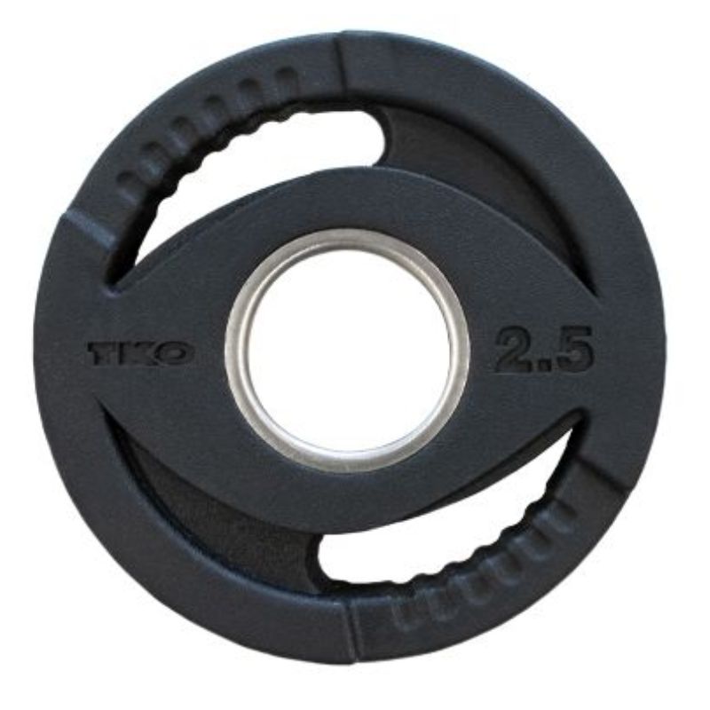 TKO Strength Olympic Rubber Grip Plate 2.5 lb Rubber Grip Plates