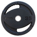 TKO Strength Olympic Rubber Grip Plate  35 lb Rubber Grip Plates