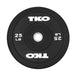 TKO Strength Rubber Bumper Plates 25 lb