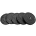 TKO Strength Rubber Bumper Plates Set - 802BP