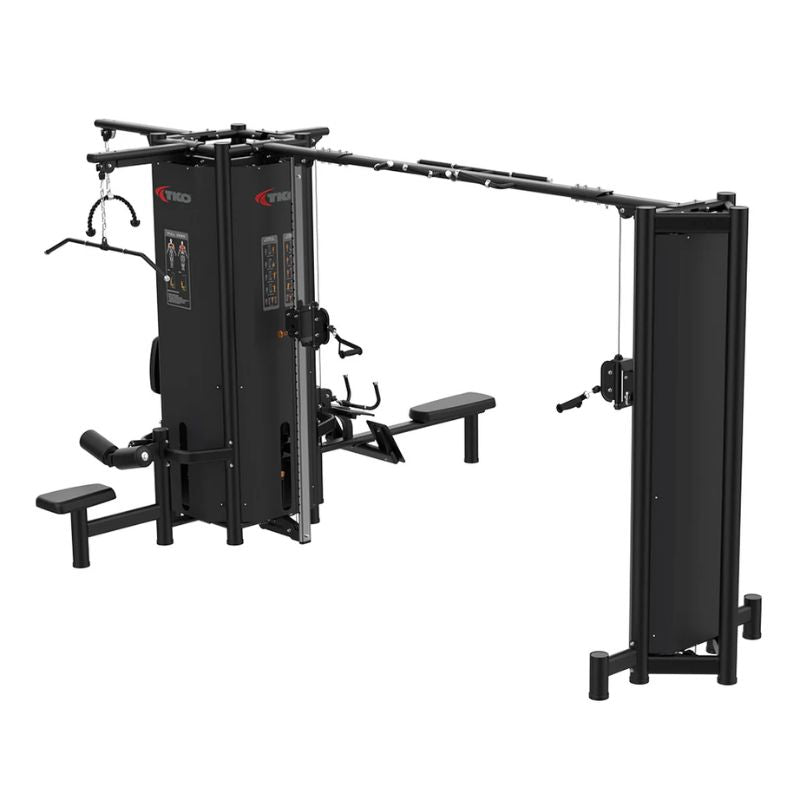 TKO Strength Signature 5-Stack Cable Machine - 7032-B Right Side View