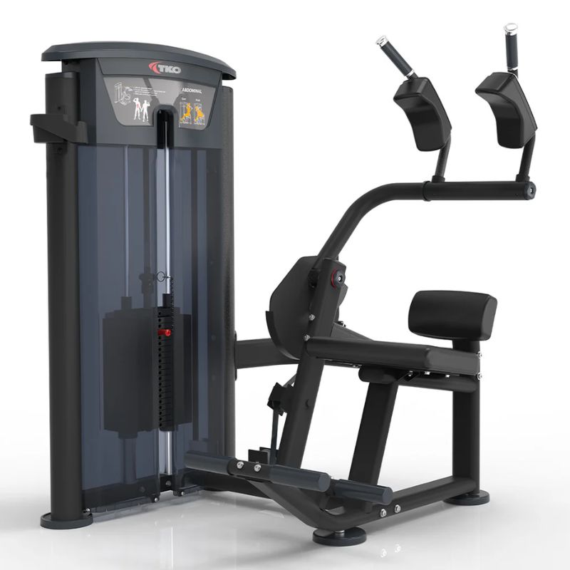 TKO Strength Signature Ab Crunch Machine - 7024-G2 Front View 