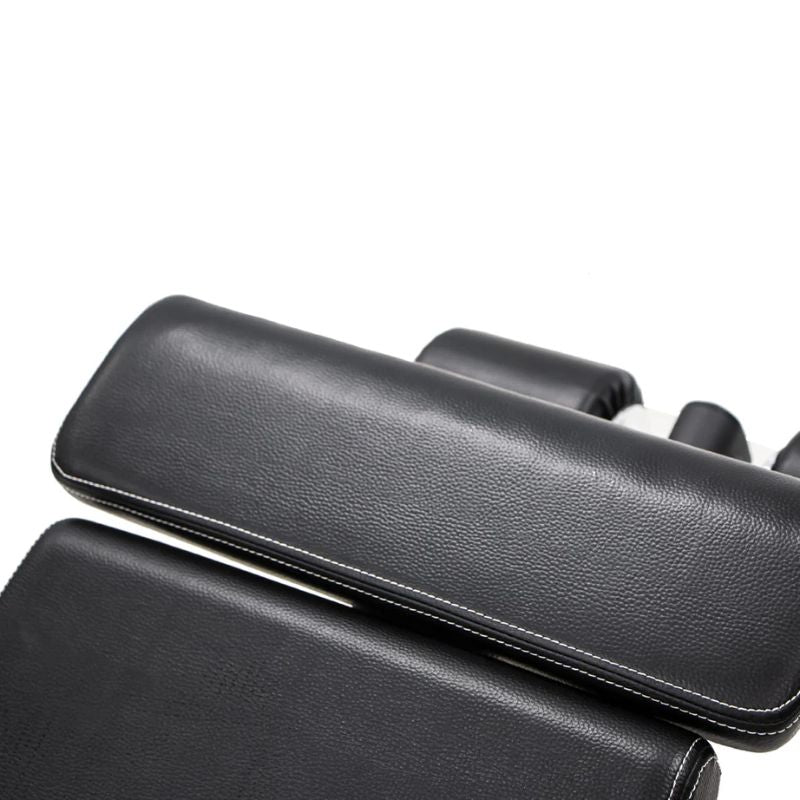 TKO Strength Signature Abdominal Crunch Bench - 7043-G2 Upholstery Black