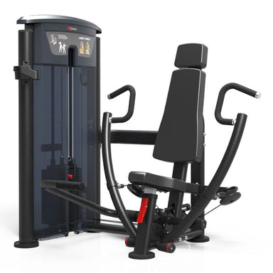 TKO Strength Signature Converging Chest Press - 7001-G2 Side View