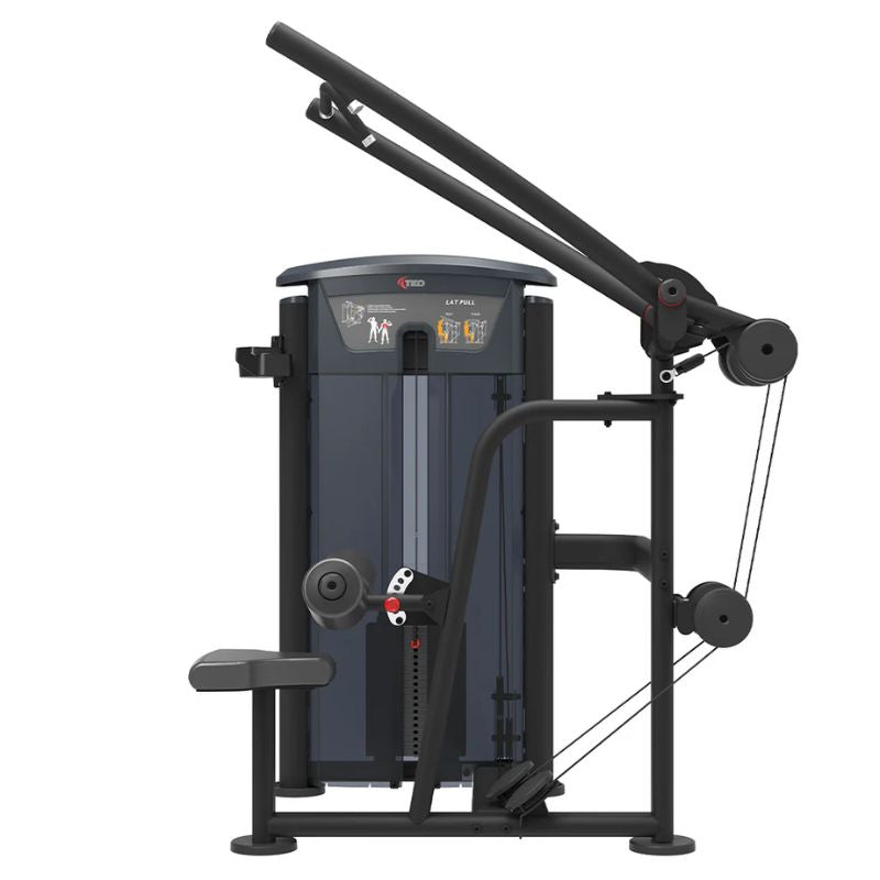 TKO Strength Signature Diverging Lat Pulldown - 7006-G2 Side View