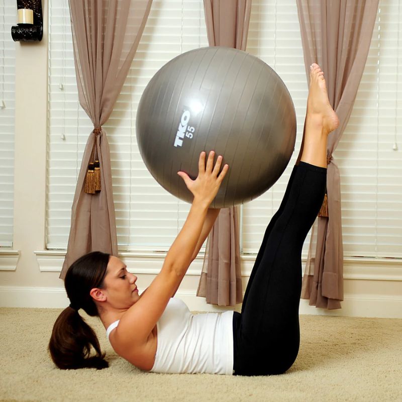 TKO Strength Stability Ball 55cm Workout