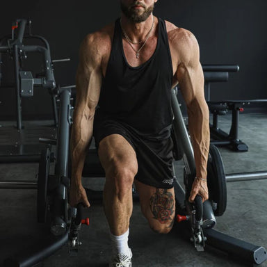 TKO Strength Universal Lunge Deadlift Shrug - 718LD used in commercial gym