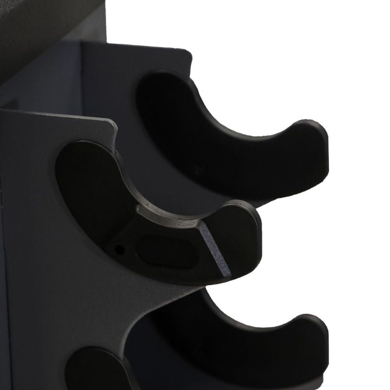 TKO Studio Dumbbell Set Vertical Rack Details