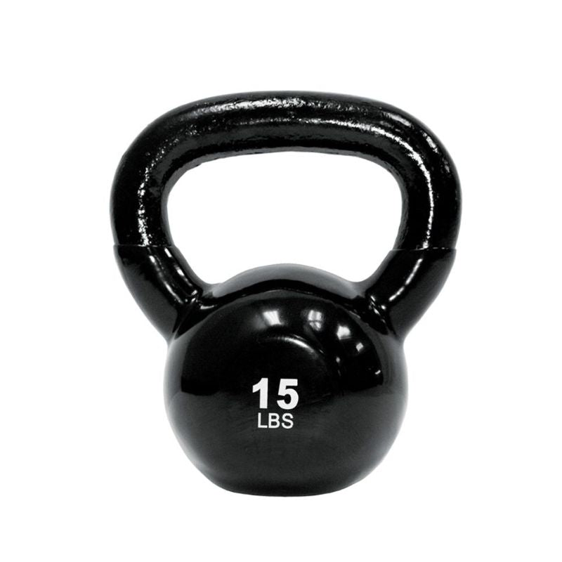 TKO Vinyl Coated Kettlebells 15 lbs