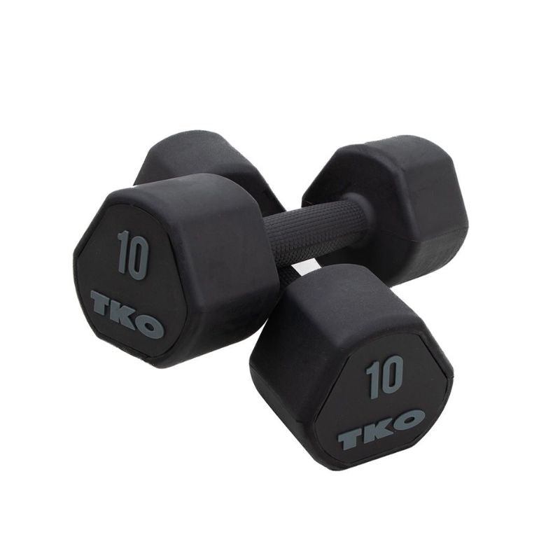 TKO 10 lb Pair Studio Dumbbell
