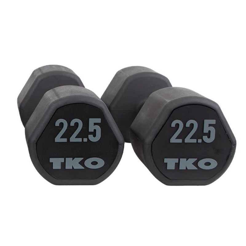 TKO 22.5 lb Pair Studio Dumbbell