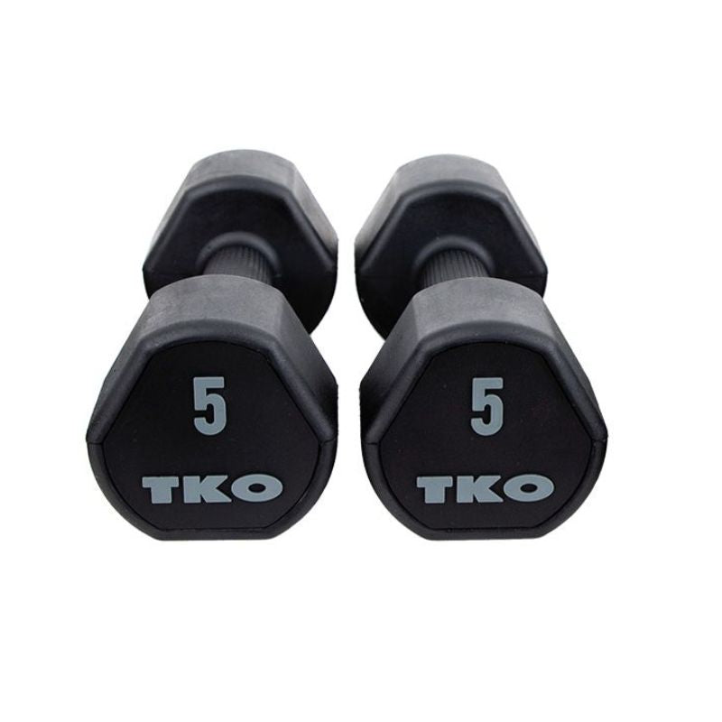 TKO 5 lb Pair Studio Dumbbell