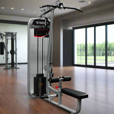 TKO 8801 Dual - Lat Pulldown/Seated Row 170 Weight Stack inside Gym