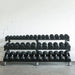 891HDR  TKO 3-Tier Horizontal Mega Rack Sample with Dumbbell