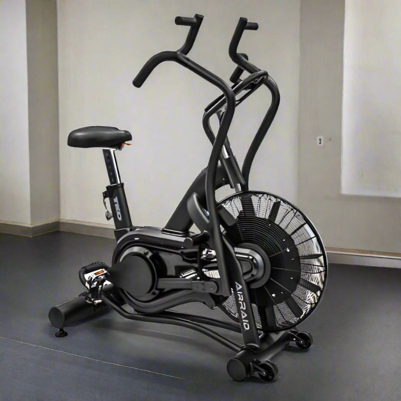 TKO AirRaid Fan Stationary Bike | 8AB inside Gym